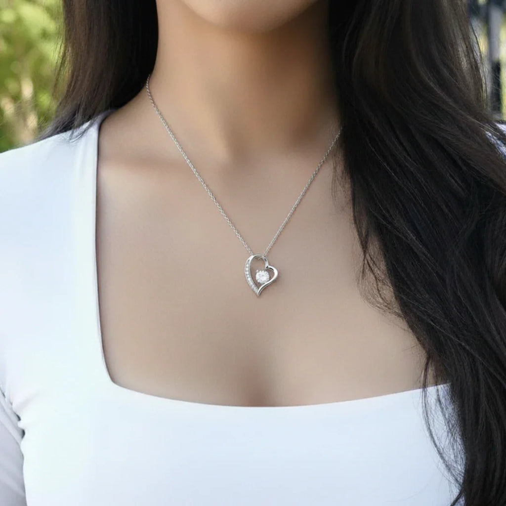 Gift for a Woman My Love Heart Necklace Wife Soulmate Gifts Women Birthday Christmas Gift Fashion Jewelry with Box שרשרת