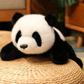 Kawaii Comfort Soft Animal Plush Throw Pillow Polar Bear Brown Bear Panda Lying on the Stuffed Animal Doll Pillow Decorate Room