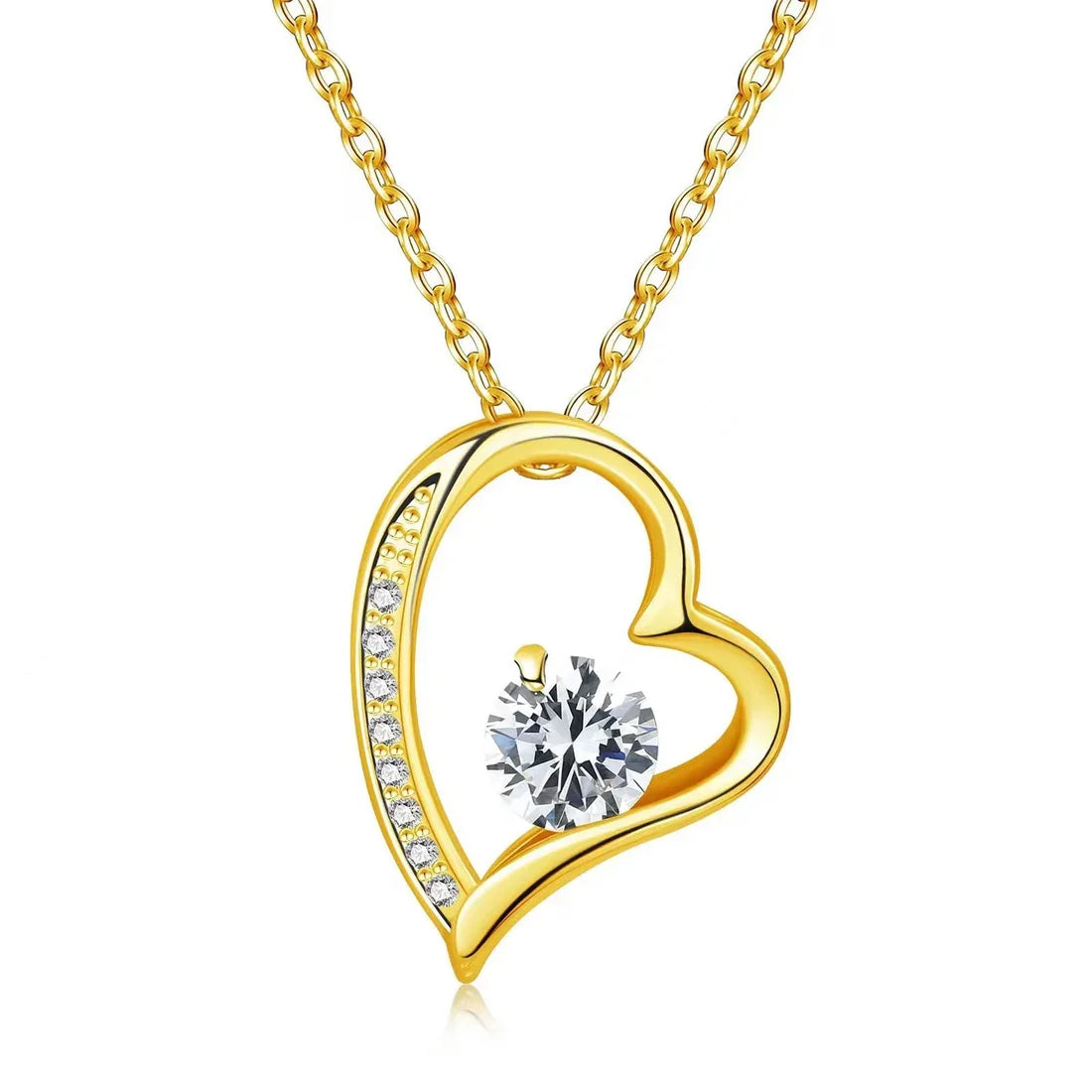 Gift for a Woman My Love Heart Necklace Wife Soulmate Gifts Women Birthday Christmas Gift Fashion Jewelry with Box שרשרת
